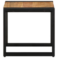 Tavolino da salotto 40 x 40 x 38 cm legno massello di acacia 4102728