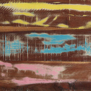 Tavolino da salotto 40 x 40 x 38 cm legno massello di riciclo 4102729