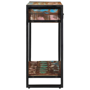 Tavolo consolle Multicolore legno massello di riciclo 4102738