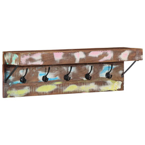 Appendiabiti Marrone 73 x 19 x 23 cm Legno massello di recupero 4102747