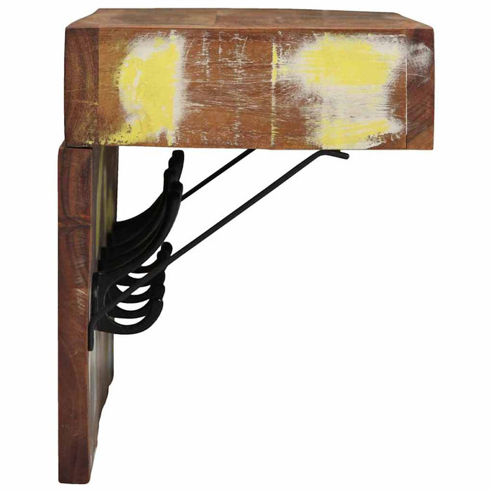 Appendiabiti Marrone 73 x 19 x 23 cm Legno massello di recupero 4102747
