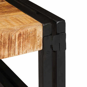 Mensola da bagno 40 x 50 x 23 cm Legno di mango massello, Ferro 4102751