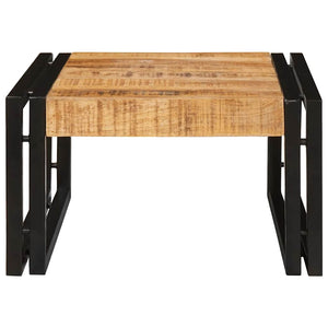 Mensola da bagno 40 x 50 x 23 cm Legno di mango massello, Ferro 4102751