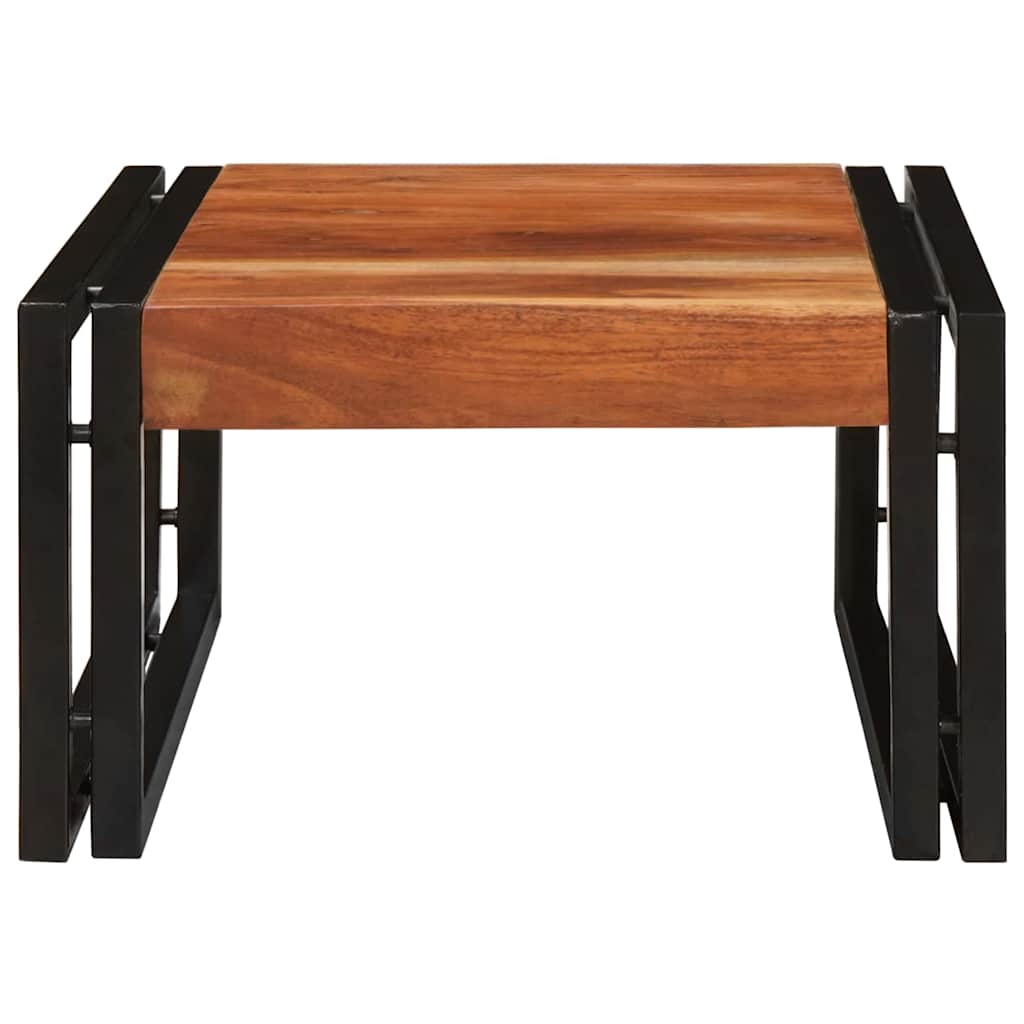 Mensola da bagno 40 x 50 x 23 cm Legno di mango massello, Ferro 4102752