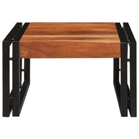 Mensola da bagno 40 x 50 x 23 cm Legno di mango massello, Ferro 4102752