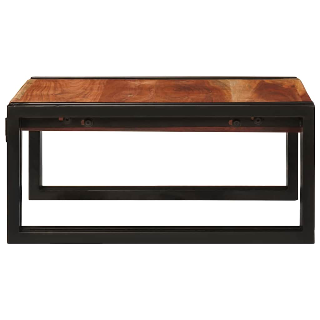 Mensola da bagno 40 x 50 x 23 cm Legno di mango massello, Ferro 4102752