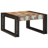 Mensola da bagno 60 x 50 x 23 cm Legno di mango massello, Ferro 4102753