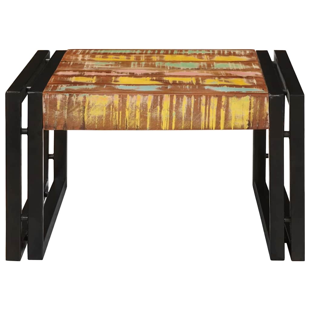 Mensola da bagno 60 x 50 x 23 cm Legno di mango massello, Ferro 4102753