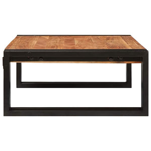 Mensola da bagno 65 x 50 x 23 cm Legno di mango massello, Ferro 4102755