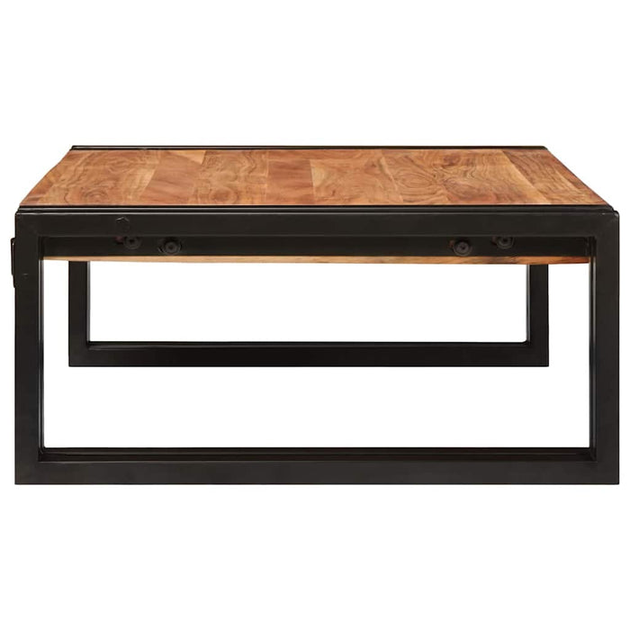 Mensola da bagno 65 x 50 x 23 cm Legno di mango massello, Ferro 4102755