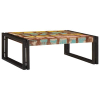 Mensola da bagno 65 x 50 x 23 cm Legno di mango massello, Ferro 4102756