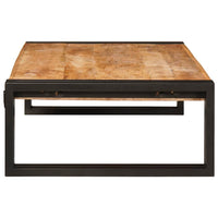 Mensola da bagno 80 x 50 x 23 cm Legno di mango massello, Ferro 4102757