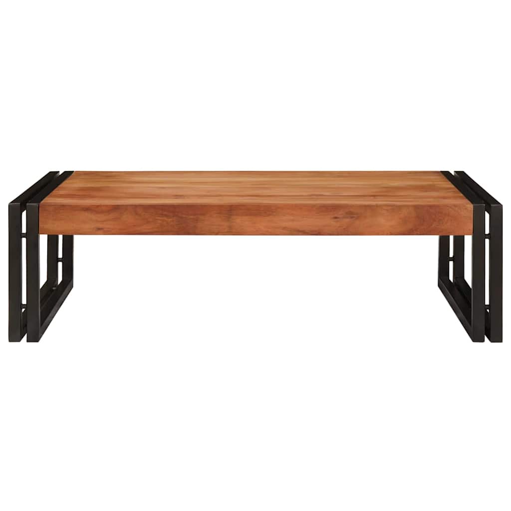 Mensola da bagno 80 x 50 x 23 cm Legno di mango massello, Ferro 4102758