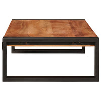 Mensola da bagno 80 x 50 x 23 cm Legno di mango massello, Ferro 4102758