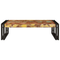 Mensola da bagno 80 x 50 x 23 cm Legno di mango massello, Ferro 4102759