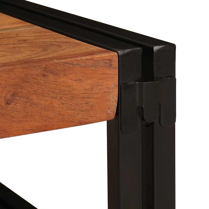 Mensola da bagno con lo scaffale 120 x 50 x 23 cm 4102764