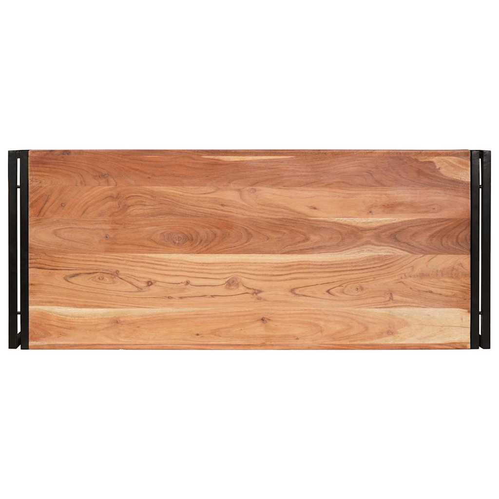 Mensola da bagno con lo scaffale 120 x 50 x 23 cm 4102764