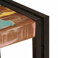 vidaXL Mobile sottolavabo Legno massello di recupero e ferro