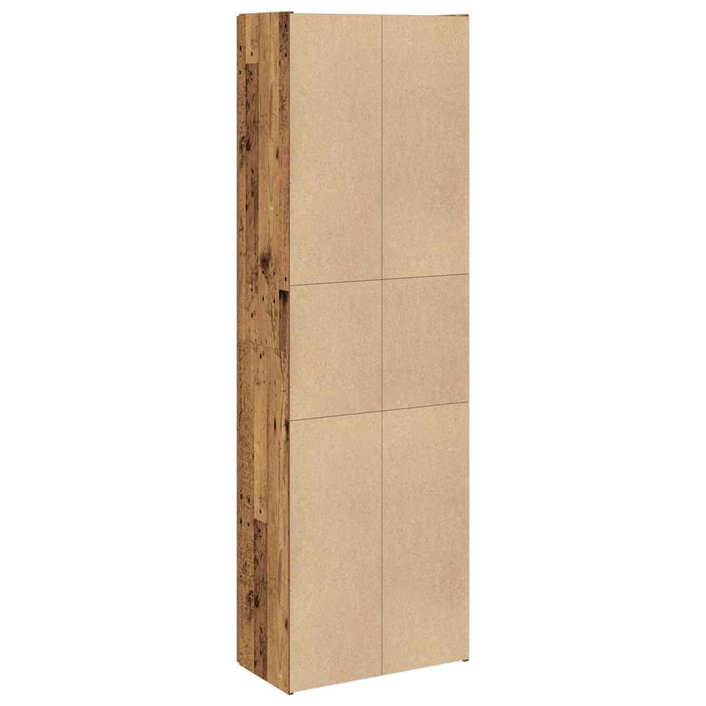 Credenza Legno Antico 60x32x190 cm in Truciolato 3318714
