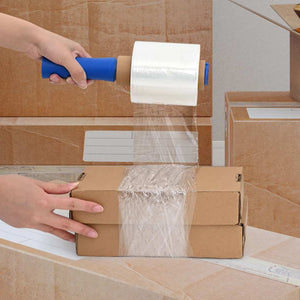 Film Estensibile con Manico 10 pz Trasparente 23 μm 50cm x 150m 4104864