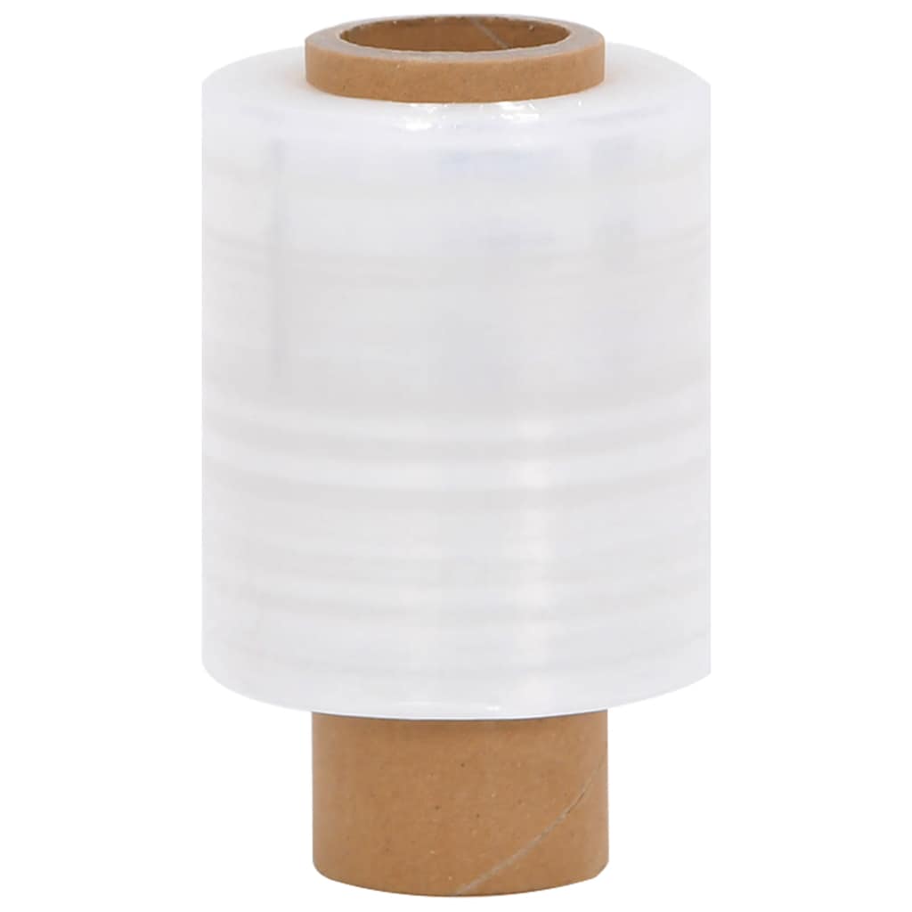 vidaXL Film Estensibili 50 pz Trasparenti 23 μm 10 cm x 150 m