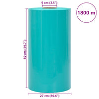 Film Estensibile Agricolo Verde 25 μm 50 cm x 1800 m 4104886