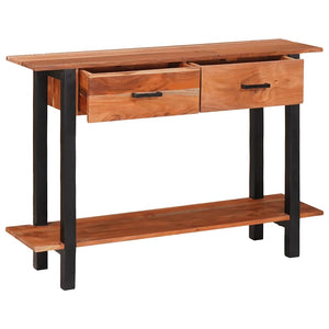 Tavolo consolle con cassetto Marrone 110 x 30 x 75 cm 4104004