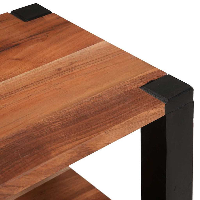 Credenza-Buffet-Armadio da cucina Marrone 70 x 30 x 75 cm Legno massello di acacia