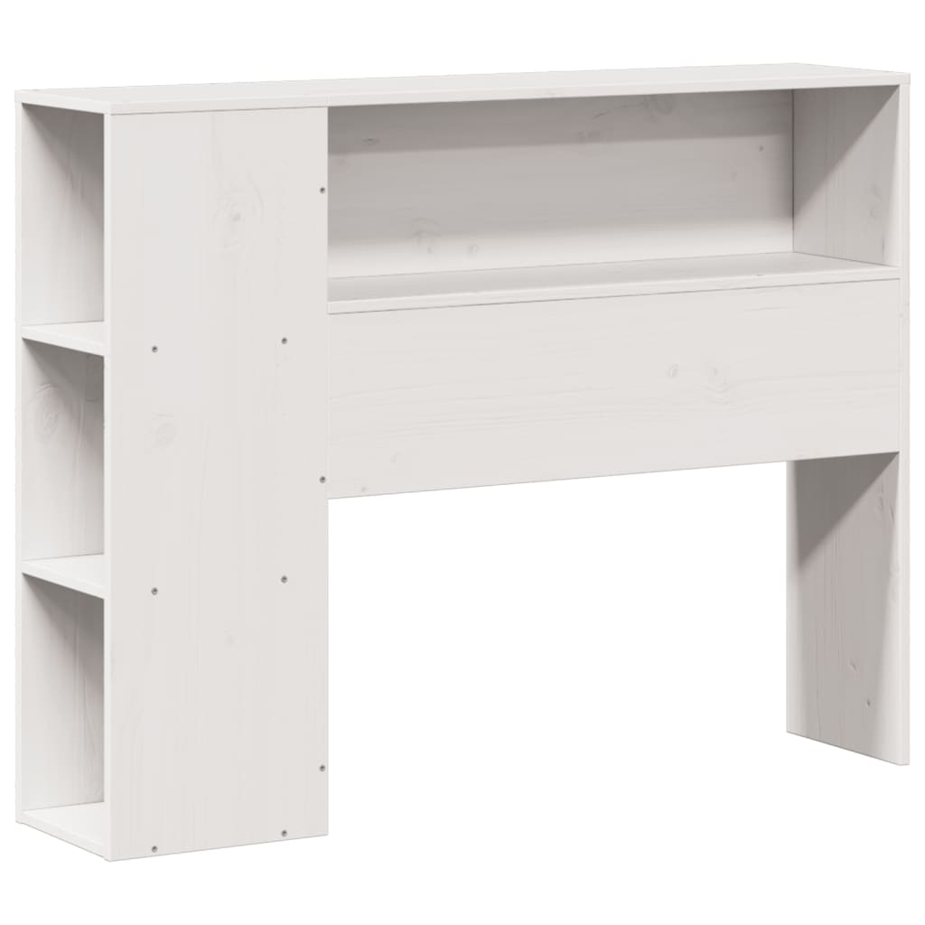 vidaXL Letto Libreria senza Materasso Bianco 100x200 cm Legno di Pino