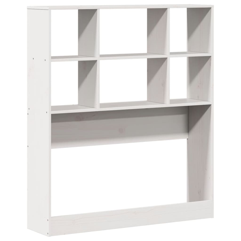 vidaXL Letto Libreria senza Materasso Bianca 90x200 cm Legno di Pino