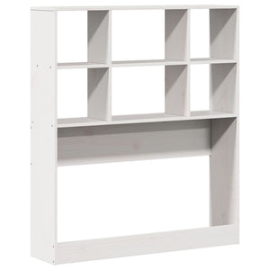 vidaXL Letto Libreria senza Materasso Bianca 90x200 cm Legno di Pino