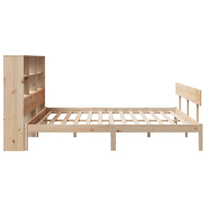 vidaXL Letto Libreria senza Materasso 180x200 cm in Legno di Pino