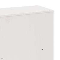 Giroletto con Libreria senza Materasso 180x200 cm in Legno Pino