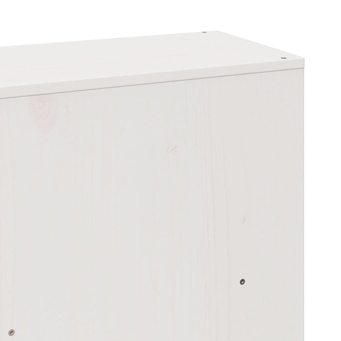 Giroletto con Libreria senza Materasso 180x200 cm in Legno Pino