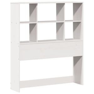 vidaXL Letto Libreria senza Materasso Bianca 90x200 cm Legno di Pino