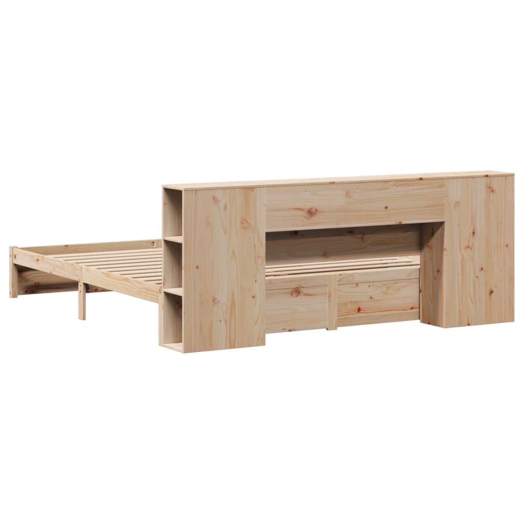 vidaXL Letto Libreria senza Materasso 180x200 cm in Legno di Pino