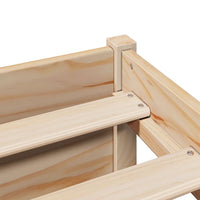 vidaXL Letto Libreria senza Materasso 180x200 cm in Legno di Pino