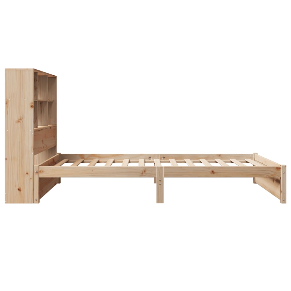 vidaXL Letto Libreria senza Materasso 90x200 cm Legno Massello Pino