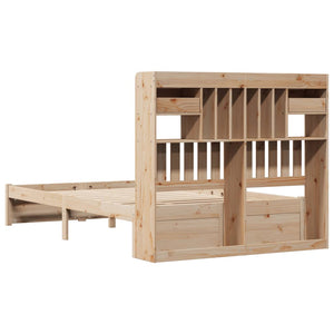 vidaXL Letto Libreria senza Materasso 135x190 cm in Legno di Pino