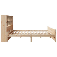 vidaXL Letto Libreria senza Materasso 180x200 cm in Legno di Pino