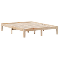 vidaXL Letto Libreria senza Materasso 140x200 cm in Legno di Pino