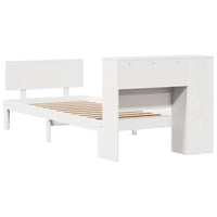 vidaXL Letto con Libreria senza Materasso 75x190 cm in Legno Pino