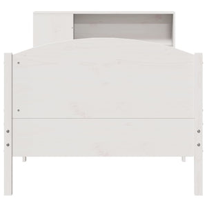 Letto con Libreria senza Materasso 75x190 cm in Legno Pino 3323090