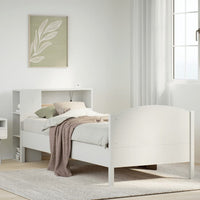 vidaXL Letto con Libreria senza Materasso 75x190 cm in Legno Pino