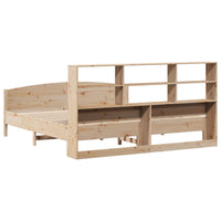 vidaXL Letto Libreria senza Materasso 200x200 cm in Legno di Pino