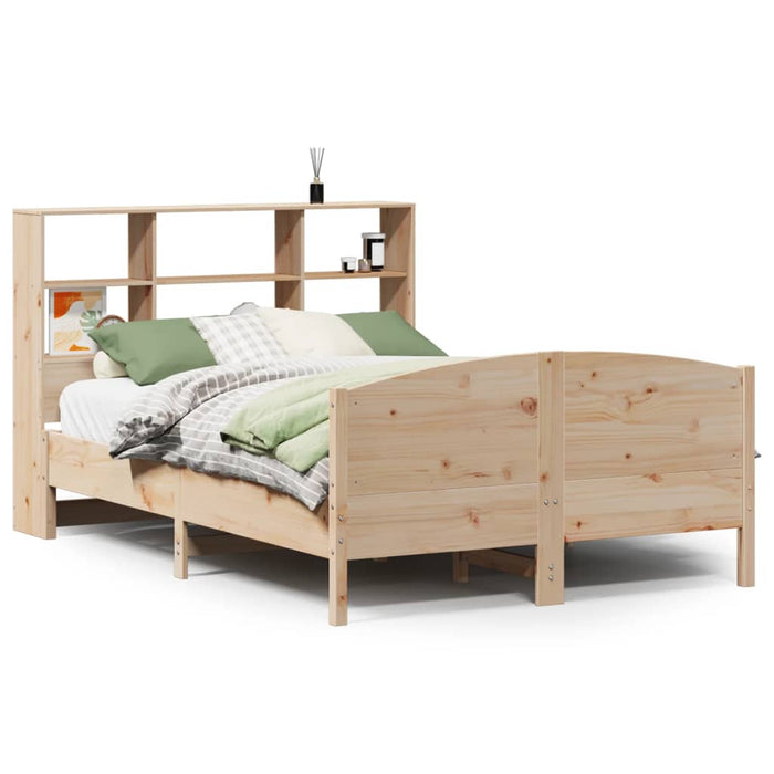 vidaXL Letto Libreria senza Materasso 160x200 cm in Legno di Pino