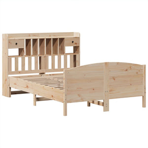 vidaXL Letto Libreria senza Materasso 160x200 cm in Legno di Pino