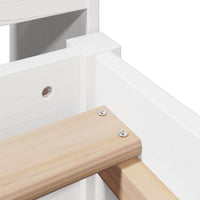 vidaXL Letto con Libreria senza Materasso 75x190 cm in Legno Pino