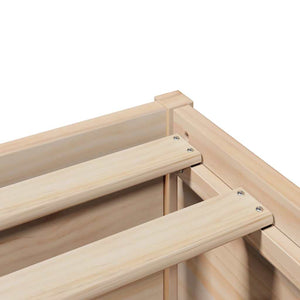 vidaXL Letto senza Materasso 135x190 cm in Legno Massello di Pino