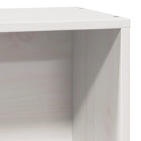 vidaXL Giroletto senza Materasso Bianco 100x200 cm Legno Massello Pino